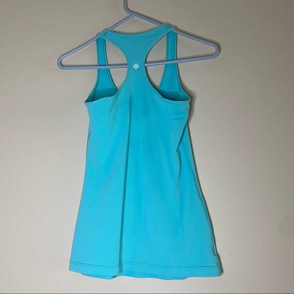 LULULEMON Spry Blue Cool Racerback tank top 4 - Picture 9 of 10